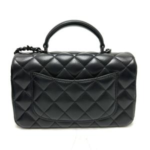 未使用 CHANEL シャネル トップハンドル...の詳細画像1