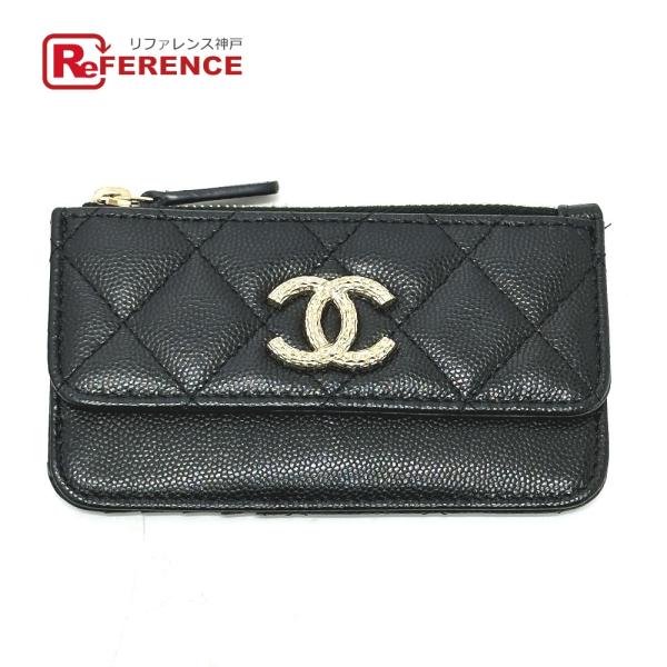 未使用 CHANEL シャネル AP4257 ココマーク フラグメントケース カードケース マトラッ...