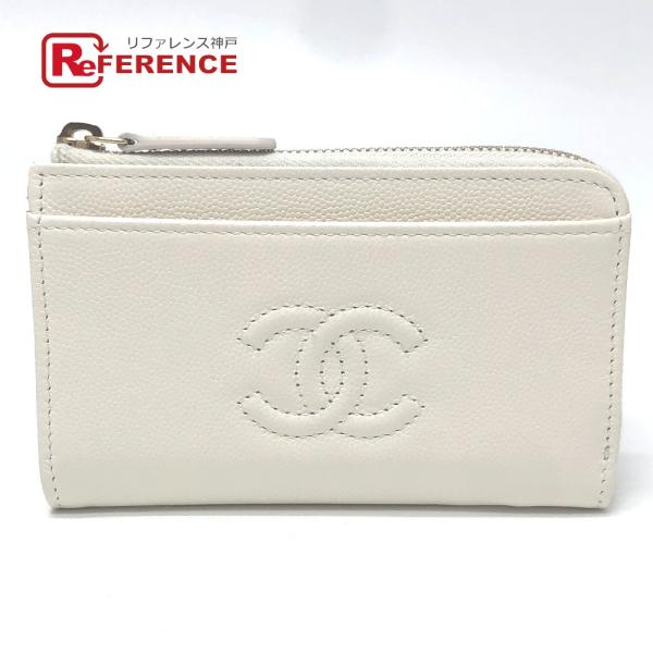 未使用 CHANEL シャネル AP4661 ココマーク フラグメントケース ジップ クルーズ コレ...