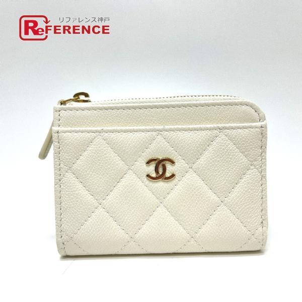 未使用 CHANEL シャネル AP4893 ココマーク フラグメントケース カードケース ミニ財布...