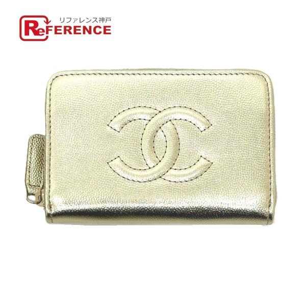 未使用 CHANEL シャネル AP4658 ココマーク メティエダール カードケース ミニ財布 コ...
