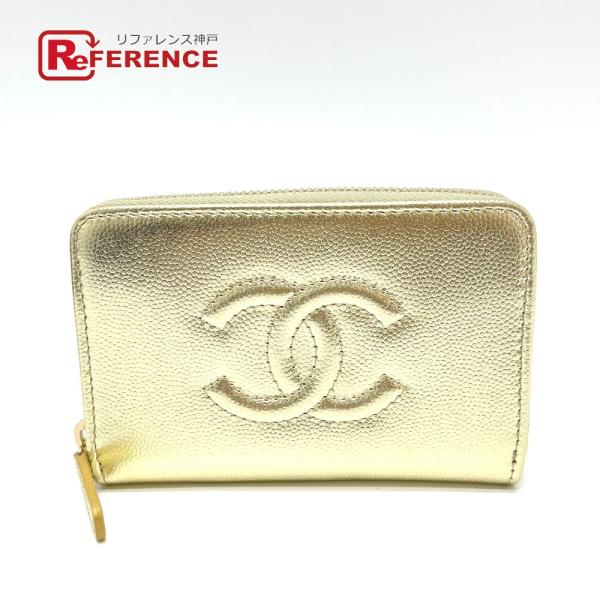 未使用 CHANEL シャネル AP4658 ココマーク メティエダール カードケース ミニ財布 財...