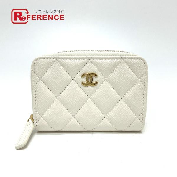 未使用 CHANEL シャネル AP0216 クラシック ジップ コインパース 財布 ウォレット マ...