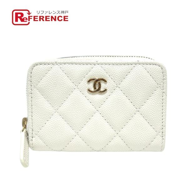 未使用 CHANEL シャネル AP0216 ココマーク 財布 ウォレット  マトラッセ コインケー...