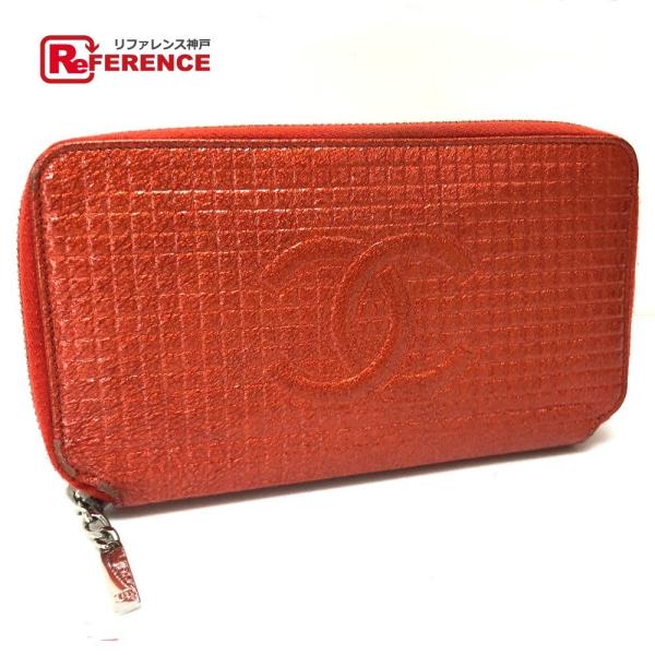 CHANEL シャネル A37188 長財布 マイクロチョコバー 長財布(あり) パテントレザー ル...
