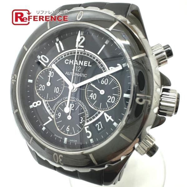 CHANEL シャネル H0939  J12 クロノグラフ 41mm  自動巻き ラバー セラミック...