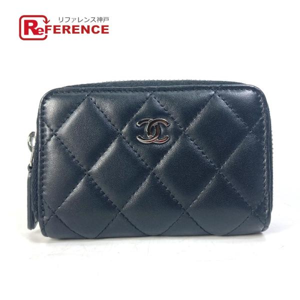 未使用 CHANEL シャネル  AP0216 クラシックジップ コインパース 財布 小銭入れ マト...