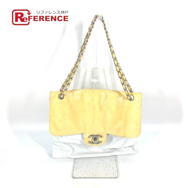 CHANEL シャネル CC ココマーク マトラッセ キルティング Wチェーン カバン 斜め掛け バ...