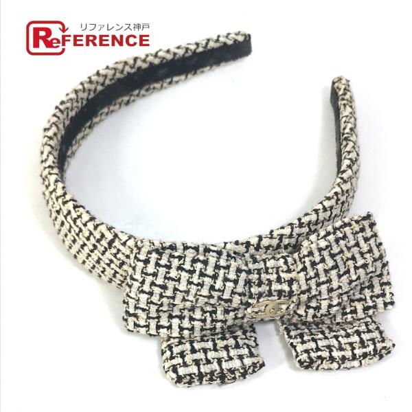 CHANEL シャネル りぼん リボン ヘアアクセサリー ヘッドバンド ヘアバンド 14C カチュー...