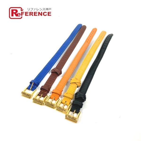 FENDI フェンディ チェンジ時計用ベルト 5本セット 腕時計 ベルト マルチカラー ユニセックス...