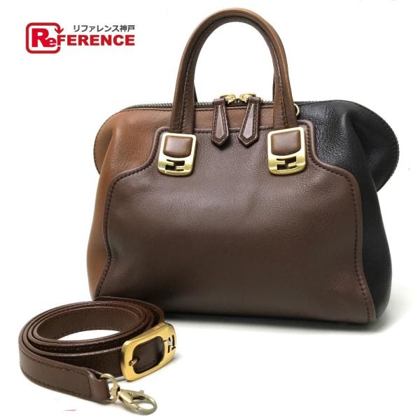 FENDI フェンディ  8BL117 ハンドバッグ ショルダーバッグ カメレオン 2wayバッグ ...