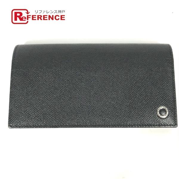 新品同様 BVLGARI ブルガリ ロングウォレット 2つ折り ブルガリブルガリ 長財布 ブラック ...