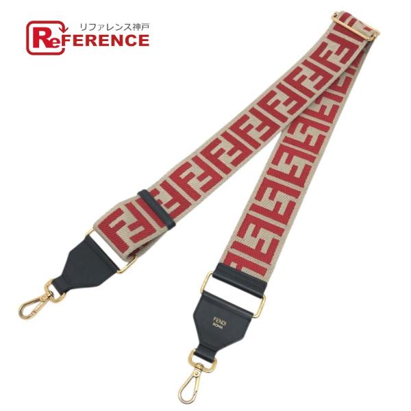 FENDI フェンディ 8AV134 ズッカ柄 調節可能 ストラップユー ストラップ単体 ショルダー...