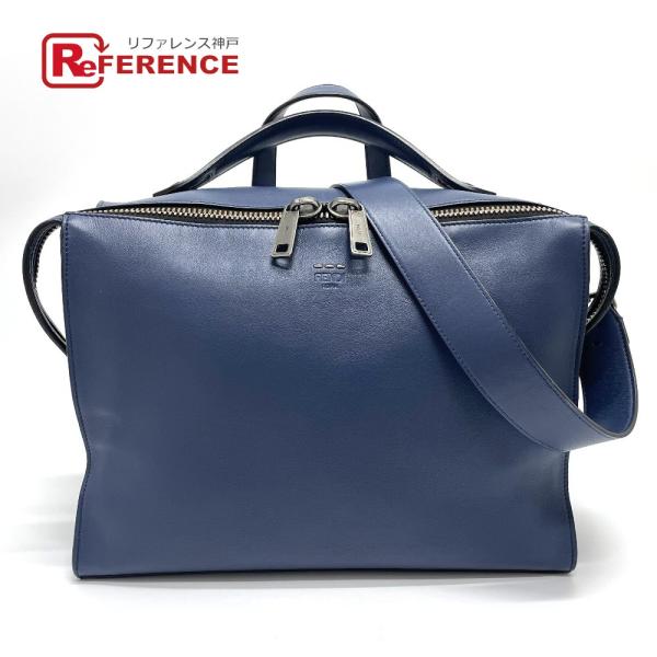 FENDI フェンディ 7VA400 ブリーフケース 2WAY ショルダーバッグ ビジネスバッグ レ...