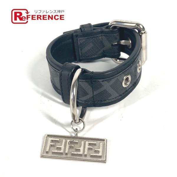 FENDI フェンディ 8AC016 ズッカ ドッグカラー 犬 ペット アクセサリー ワンちゃん 首...