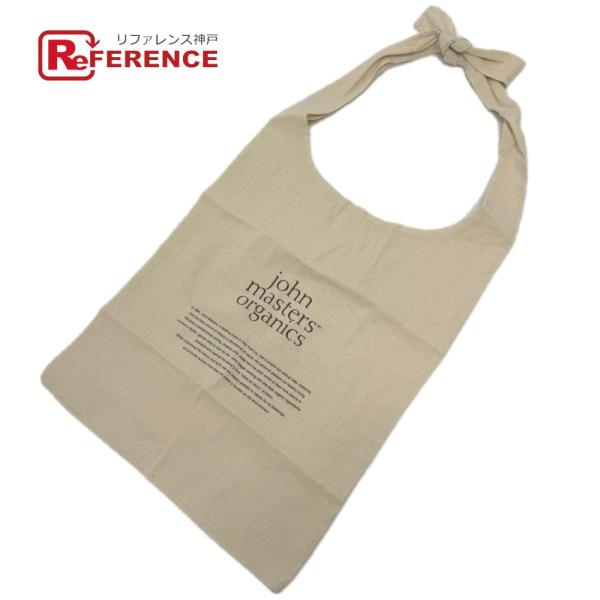 未使用 john masters organics ジョンマスターオーガニック ロゴ カバン エコバ...