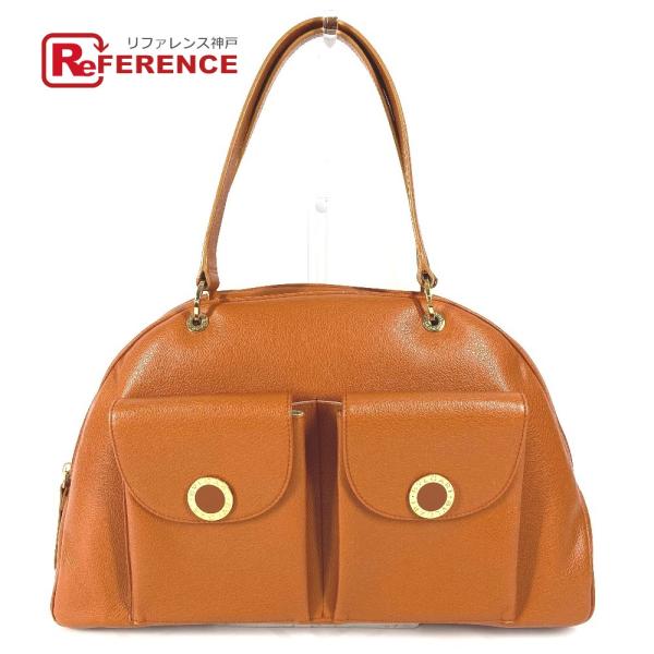 BVLGARI ブルガリ ブルガリブルガリロゴ ミニボストンバッグ カバン 肩掛け ショルダーバッグ...