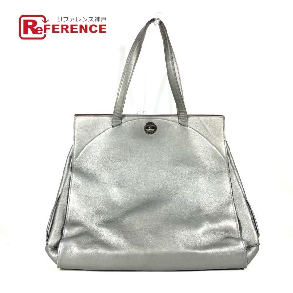 BVLGARI ブルガリ ロゴ ターンロック カバン ショルダーバッグ  肩掛け  トートバッグ シ...