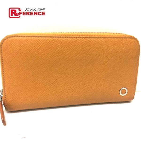BVLGARI ブルガリ 282616 ロゴリングスタッズ 長財布（あり レザー ファッション小物マ...