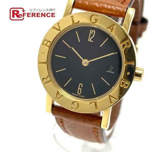BVLGARI ブルガリ BB26GLD ブルガリブルガリ クォーツ 腕時計 K18YG ゴールド ...