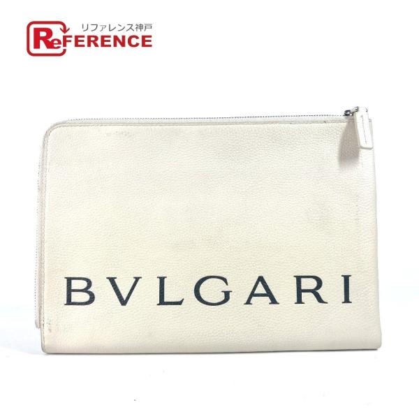 BVLGARI ブルガリ ロゴ Wファスナー ポーチ カバン セカンドバッグ フラグメント frag...