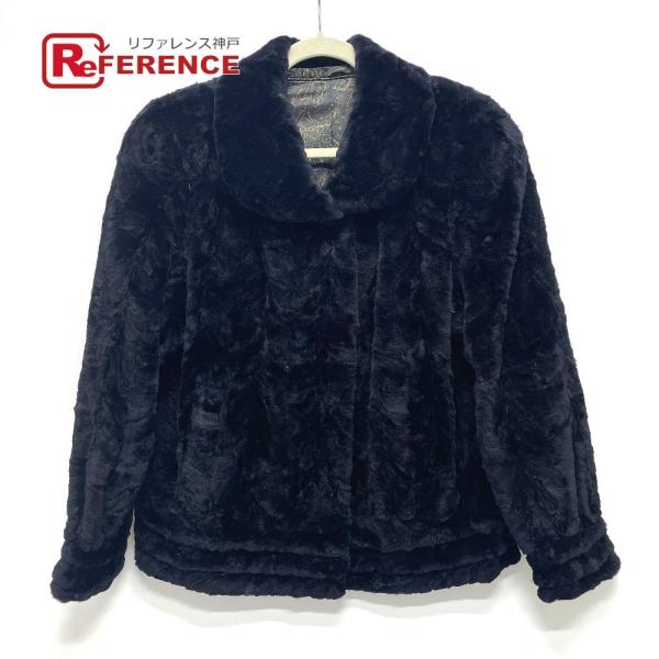 no brand ノーブランド 毛皮 シェアードミンク ショート丈 ファーコート シェアードミンク ...