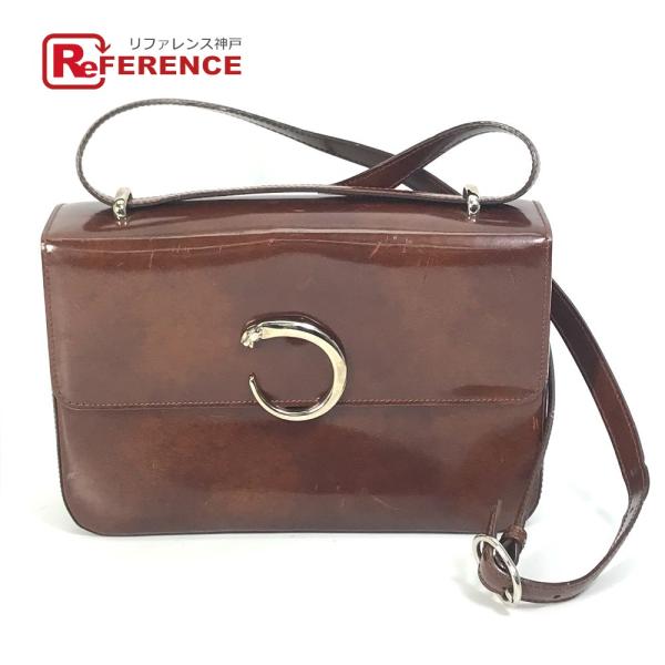 CARTIER カルティエ パンサー パンテール 斜め掛け ポシェット カバン ショルダーバッグ ブ...