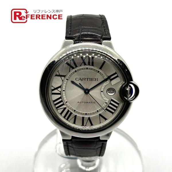 CARTIER カルティエ W69016Z4 バロンブルー ドゥ カルティエ 42mm 自動巻き 腕...