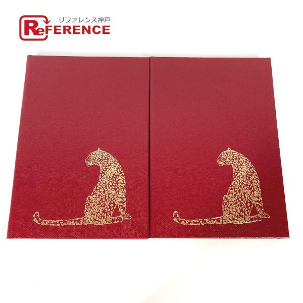 未使用 CARTIER カルティエ レオパード 豹 ヒョウ パンテール 2冊セット メモ帳 ステーシ...