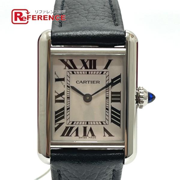 未使用 CARTIER カルティエ WSTA0089 タンク マスト SM ソーラービート ソーラー...