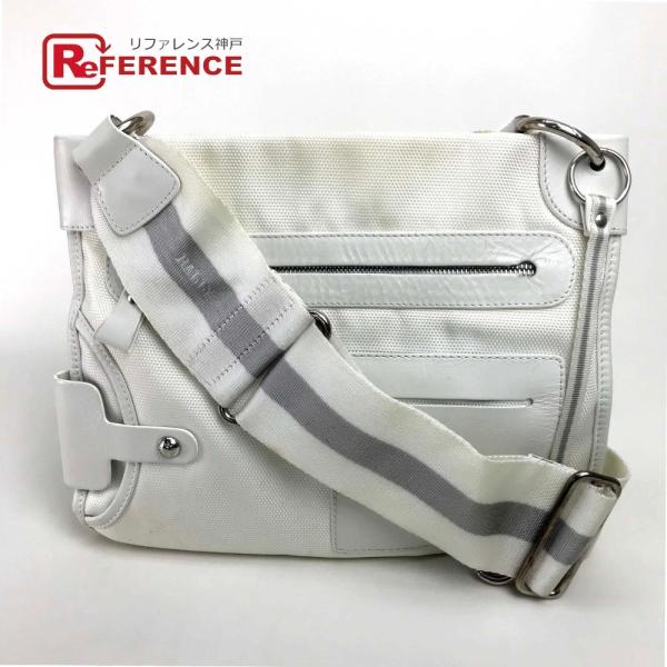 BALLY バリー メッセンジャーバッグ バッグ ポシェット ストラップ ショルダーバッグ キャンバ...