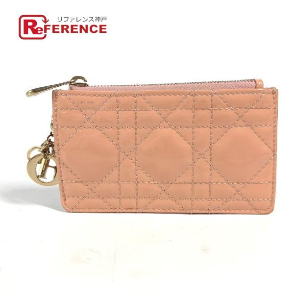 Dior ディオール カナージュ 財布 小銭入れ レディディオール LADYDIOR コインケース ...