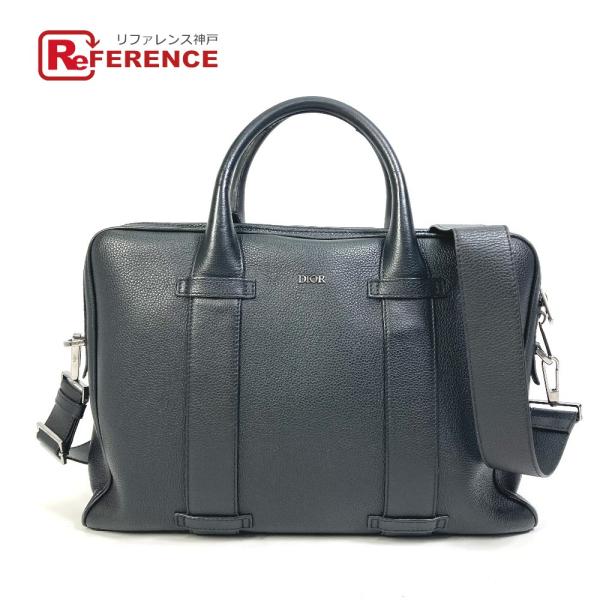 DIOR HOMME ディオール・オム ハンドバッグ ロゴ 内側トロッター 2WAYショルダーバッグ...
