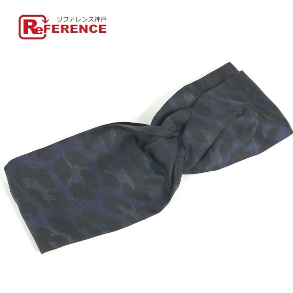 未使用 Dior ディオール レオパード 豹柄 ヒョウ ヘッドバンド ヘアアクセサリー ヘアバンド ...