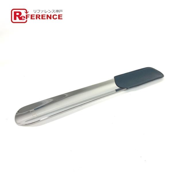 未使用 Dior ディオール ロゴ 靴ベラ インテリア シューホーン 靴べら ネイビー ユニセックス...