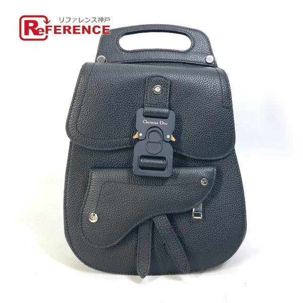 美品 Dior ディオール ギャロップ Gallop サドル バックパック カバン リュックサック ...