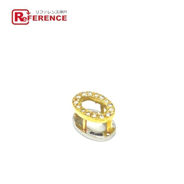 jewelry ジュエリー K18×Pt850 ダイヤ ミニ ペンダントトップ ゴールド レディース...