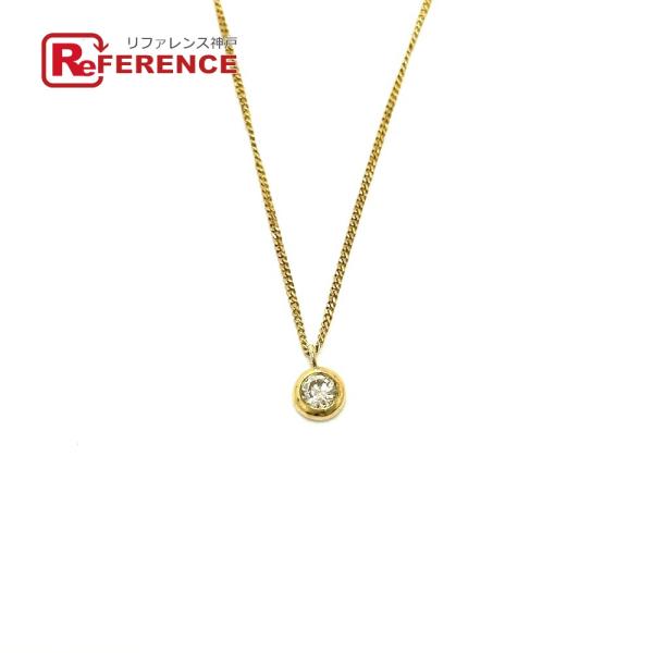 jewelry ジュエリー K18 D0.14ct 1Pダイヤ アクセサリー ネックレス ゴールド ...