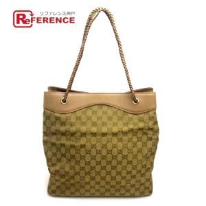 Gucci ブラウン グッチ 編込みハンドル 斜め掛け 肩掛け ショルダーバッグ ブラウン レディース 中古 中古 604 3 リファレンス コレクション