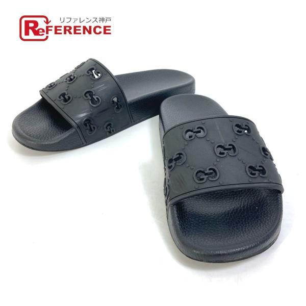 GUCCI グッチ 573922 フラット ペタンコ GG ウィメンズ スライドサンダル 靴 シャワ...