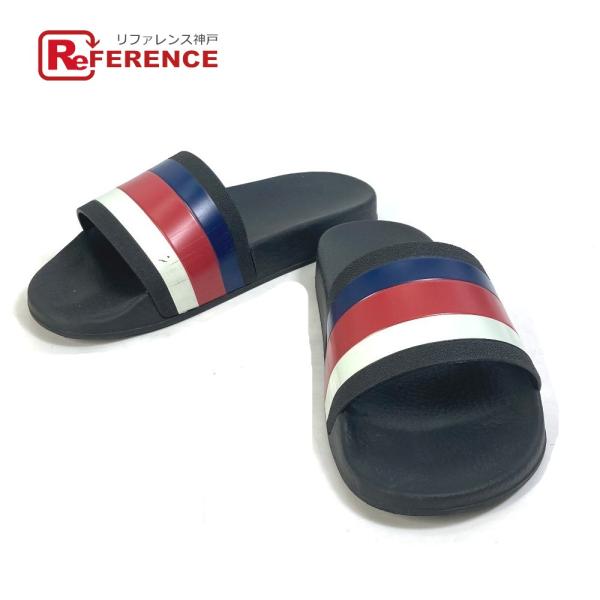 GUCCI グッチ 308234 ベナッシ トリコロールカラー 靴 シャワーサンダル プールサンダル...