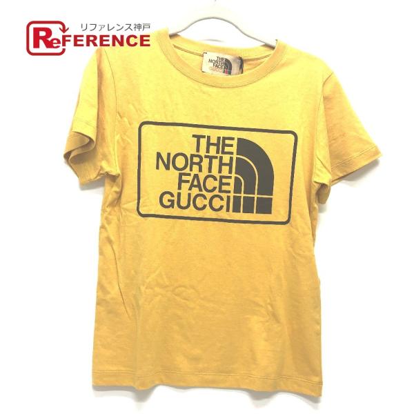 GUCCI グッチ 616036 THE NORTH FACE コラボ 半袖Ｔシャツ コットン マス...