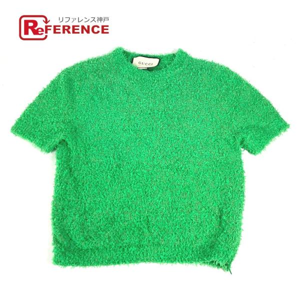 美品 GUCCI グッチ GG ロゴ アパレル トップス 半袖 Tシャツ ジッパー付 半袖Ｔシャツ ...