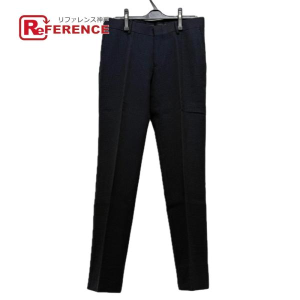 GUCCI グッチ 342605 アパレル ボトムス チェック柄 ストレート スラックス パンツ ブ...