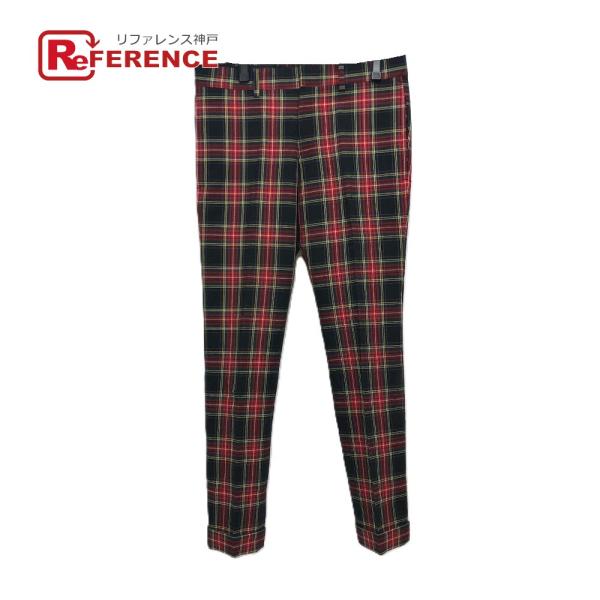 GUCCI グッチ 864U01 チェック柄 スウェットパンツ パンツ チェック柄パンツ パンツ レ...