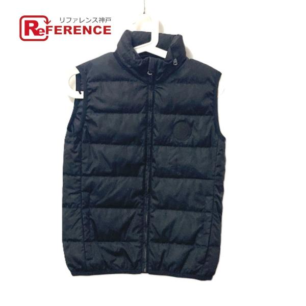 美品 GUCCI グッチ 429855 ロゴ ベスト アパレル 袖なし ワッペン 上着 アウター ダ...