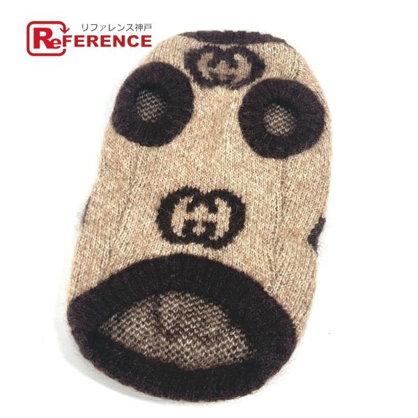 未使用 GUCCI グッチ 698200 インターロッキングG ウールブレンド ペット セーター 犬...