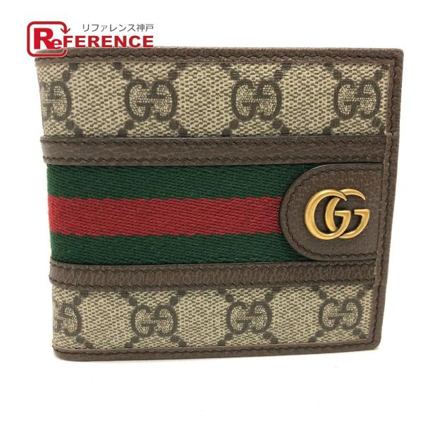 GUCCI グッチ 597609 GG オフディア コインウォレット 二つ折り  GGスプリームキャ...