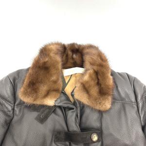 VALENTINO ヴァレンティノ 襟元ミンク...の詳細画像2