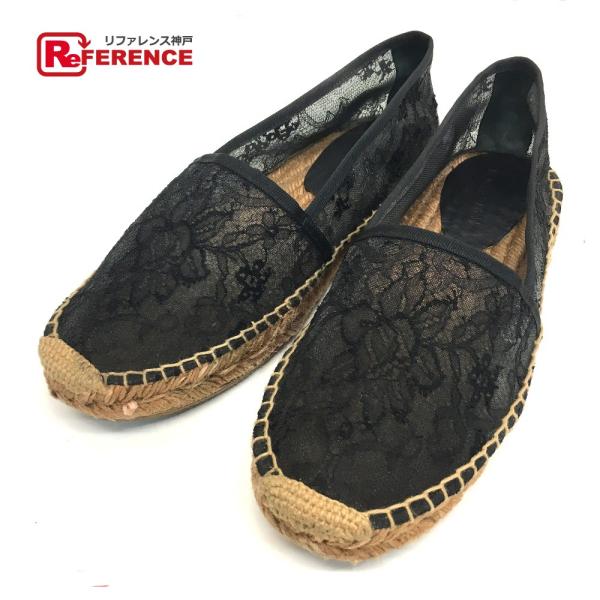 DOLCE&amp;GABBANA ドルチェアンドガッバーナ 靴 シューズ エスパドリーユ 刺繍 花柄 シー...